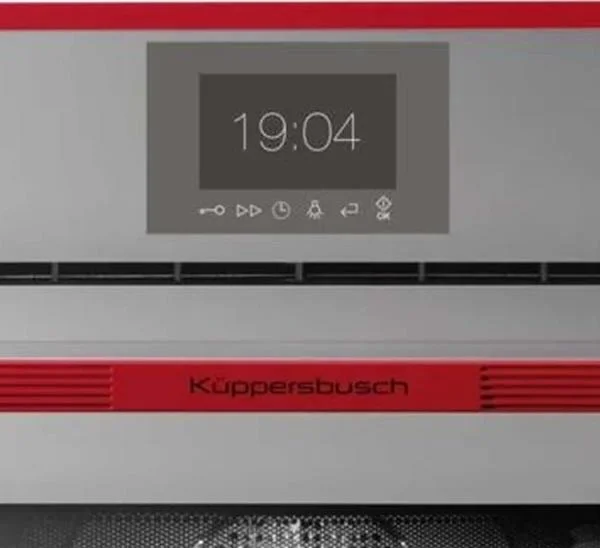 Компактный духовой шкаф с микроволнами Kuppersbusch CBM 6550.0 G8 Hot Chili купить в Москве
