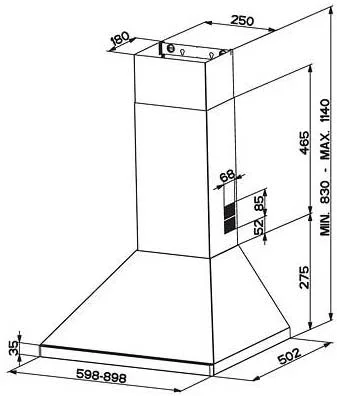 Вытяжка Faber STRIP X A90 купить в Москве
