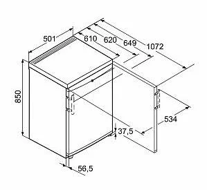 Холодильник Liebherr T 1414 Comfort купить в Москве