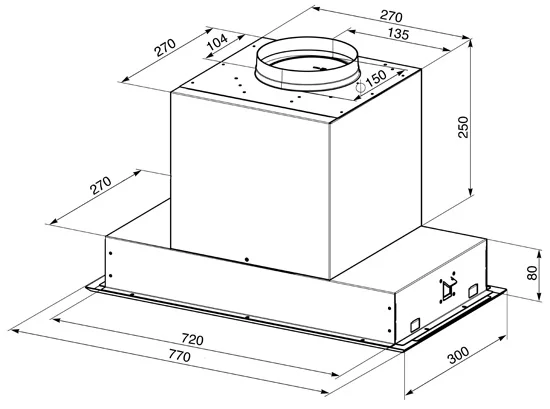 Вытяжка Smeg KSEG77X купить в Москве
