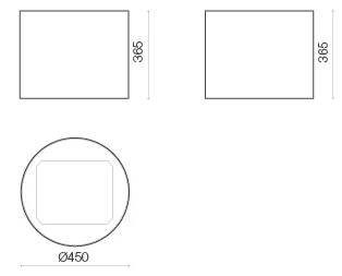 Вытяжка Falmec Eolo isola 45 (450) (с системой E.ion) ECP black купить в Москве
