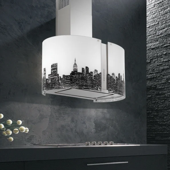 Вытяжка Falmec Mirabilia 67 New York Vetro (800) ECP купить в Москве
