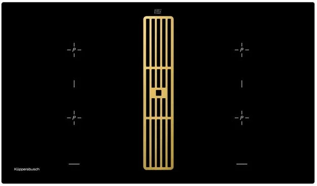 Варочная панель с вытяжкой Kuppersbusch KMI 9850.0 SR Gold купить в Москве