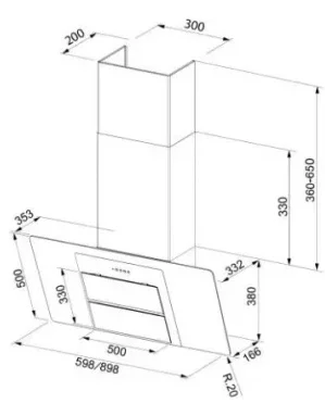 Вытяжка Faber NORTHIA EG8+ WH A60 купить в Москве
