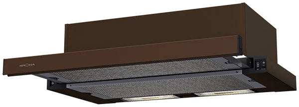 Встраиваемая вытяжка KRONA KAMILLA 600 BROWN (1 мотор) купить в Москве
