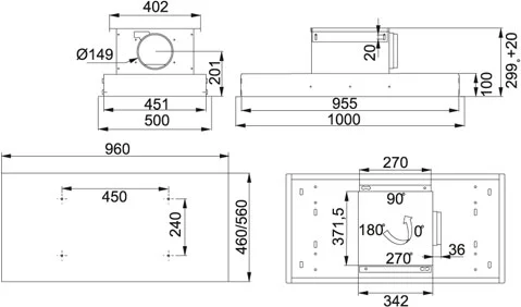 Вытяжка Franke FGAS 1000 FX CE купить в Москве
