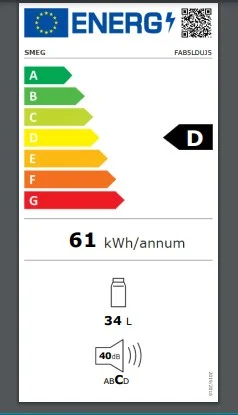 Холодильник Smeg FAB5LDUJ5 купить в Москве
