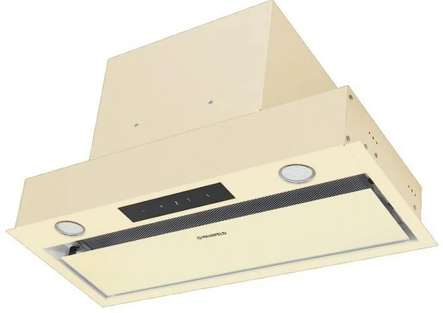 Встраиваемая кухонная вытяжка MAUNFELD Fantasy Light 60 бежевый купить в Москве
