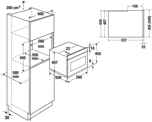Компактный духовой шкаф Kuppersbusch CBP 6550.0 G3 Silver Chrome купить в Москве
