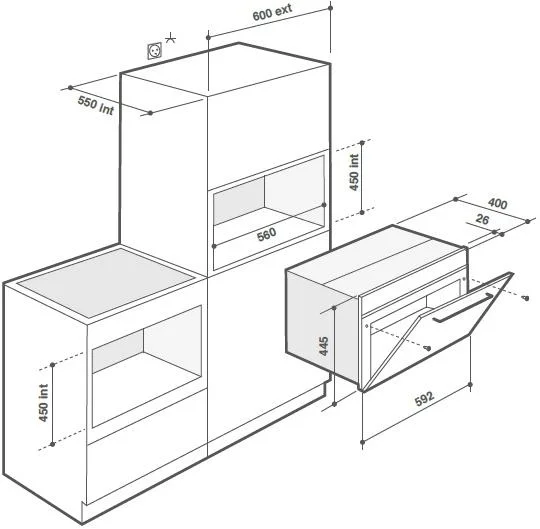Встраиваемый паровой шкаф De Dietrich DKV7340A купить в Москве