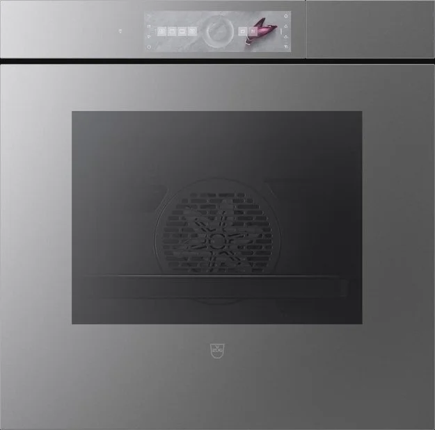 Встраиваемый паровой шкаф V-ZUG CombairSteamer V6000 60 CS6T-23049 (платиновое стекло) купить в Москве