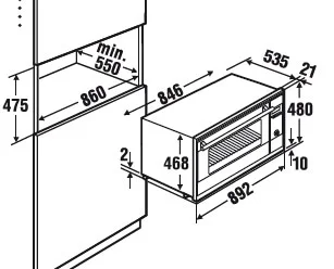 Духовой шкаф Kuppersbusch B 9330.0 S4 Gold купить в Москве
