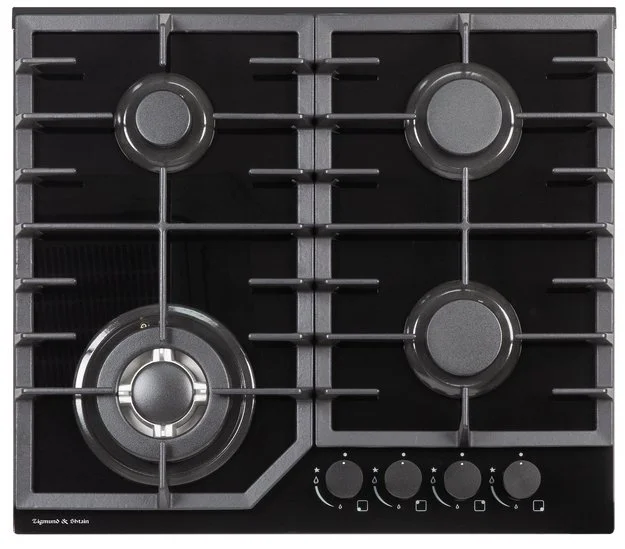 Газовая варочная панель из закаленного стекла Zigmund Shtain M 32.6 B купить в Москве