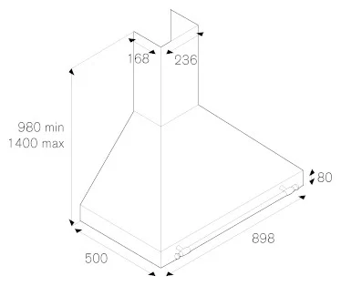 Вытяжка Bertazzoni K90 AM H VI A купить в Москве
