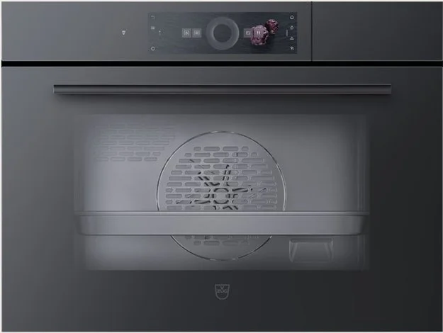 Встраиваемая пароварка V-ZUG CombiSteamer V6000 45F CS6T-23033 черное стекло купить в Москве