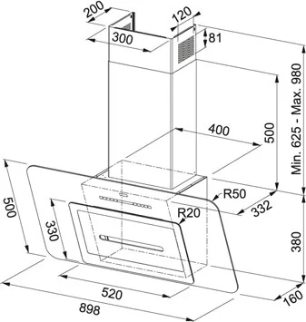 Вытяжка Franke FSN 908 WH купить в Москве
