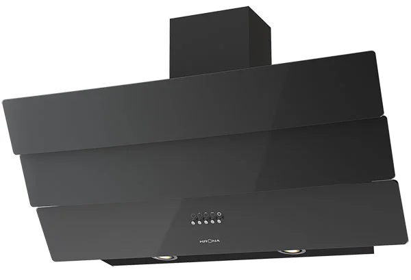 Вытяжка KRONA INGA 900 black push button купить в Москве
