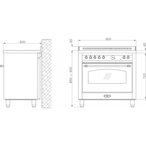 Варочный центр Lofra RSD96MFTE/5I купить в Москве