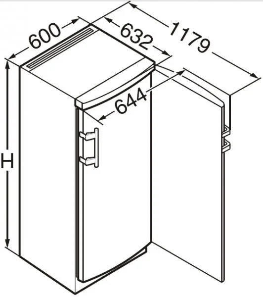 Морозильник Liebherr G 2033 Comfort SuperFrost купить в Москве