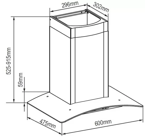 Вытяжка Zigmund Shtain K 246.61 S купить в Москве
