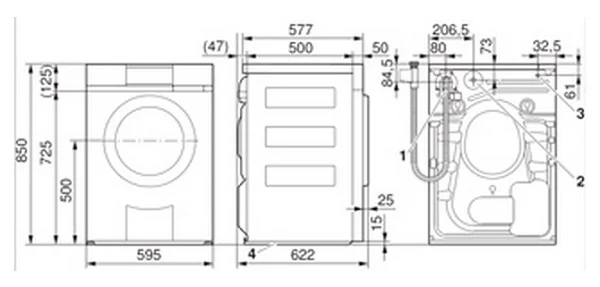 Стиральная машина V-ZUG WA-ASLZ-c li купить в Москве