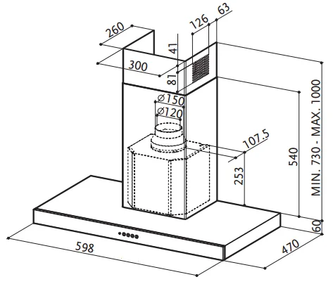 Вытяжка Faber STILO/SP X A60 купить в Москве
