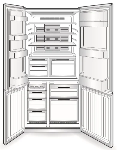 Холодильник Mitsubishi Electric MR-LR78EN-GWH-R купить в Москве