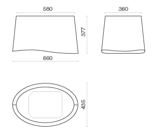 Вытяжка Falmec Mare 66 (450) (с системой E.ion) ECP white купить в Москве
