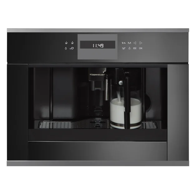 Встраиваемая кофемашина Kuppersbusch CKV 6550.0 S3 Silver Chrome купить в Москве с доставкой
