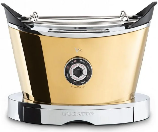 Тостер Bugatti VOLO Gold 13-SVOLODL купить в Москве с доставкой
