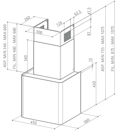 Вытяжка Faber Lithos EG6 YWI A45 купить в Москве
