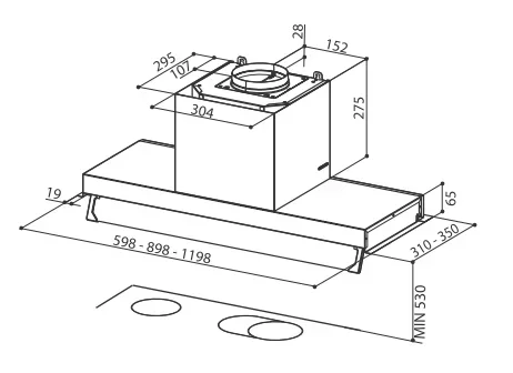 Вытяжка Faber STILNOVO LUX A60 купить в Москве
