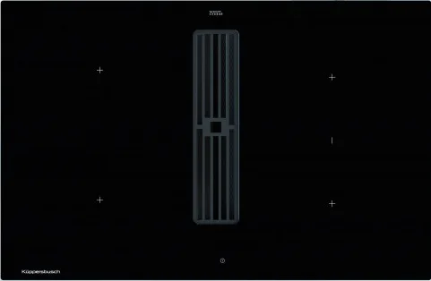 Индукционная варочная панель с вытяжкой Kuppersbusch KMI 8560.0 SR купить в Москве