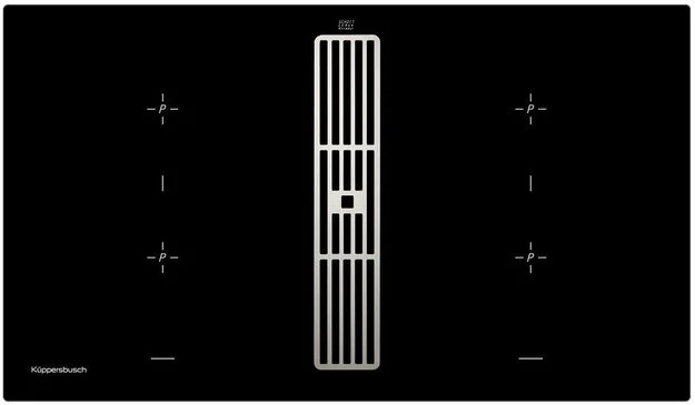 Варочная панель с вытяжкой Kuppersbusch KMI 9850.0 SR Stainless Steel купить в Москве