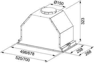 Вытяжка Franke FBI 537 XS купить в Москве
