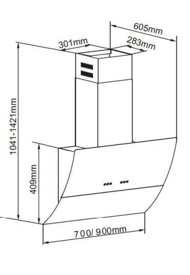 Вытяжка Zigmund Shtain K 226.61 B купить в Москве
