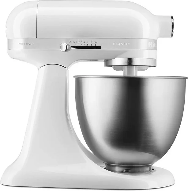 Планетарный миксер KitchenAid CLASSIC 5KSM3310XEWH купить в Москве с доставкой
