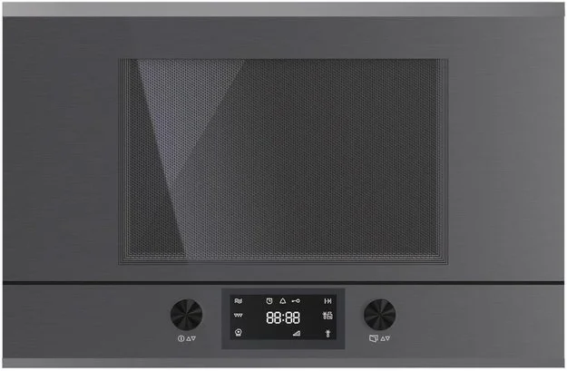 Встраиваемая микроволновая печь Kuppersbusch MR 6330.0 GPH 3 Silver Chrome купить в Москве