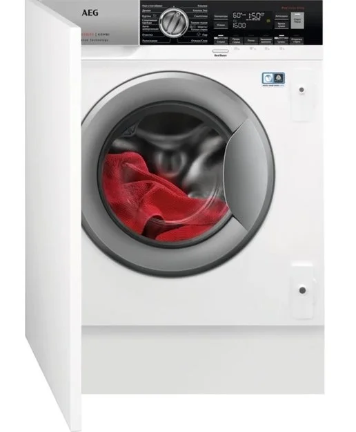 Встраиваемая стирально-сушильная машина AEG L8WBE68SRI купить в Москве