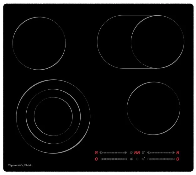 Стеклокерамическая варочная панель Zigmund Shtain CN 44.6 B купить в Москве