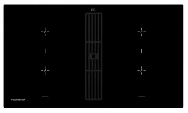 Индукционная варочная панель с вытяжкой Kuppersbusch KMI 9850.0 SR купить в Москве