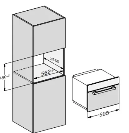 Встраиваемая микроволновая печь Miele M7244TC GRGR купить в Москве
