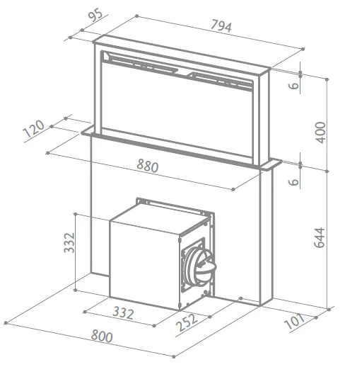 Вытяжка Faber FABULA купить в Москве
