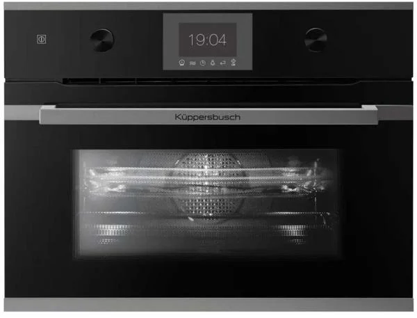 Компактный духовой шкаф с микроволнами Kuppersbusch CBM 6350.0 S9 Shade of Grey купить в Москве