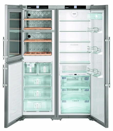 Холодильник Liebherr SBSes 7165 PremiumPlus Vinidor BioFresh NoFrost купить в Москве