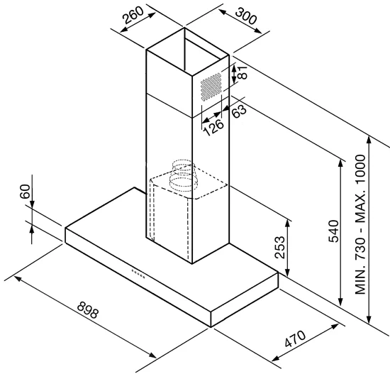 Вытяжка Smeg KSE912NX2 купить в Москве
