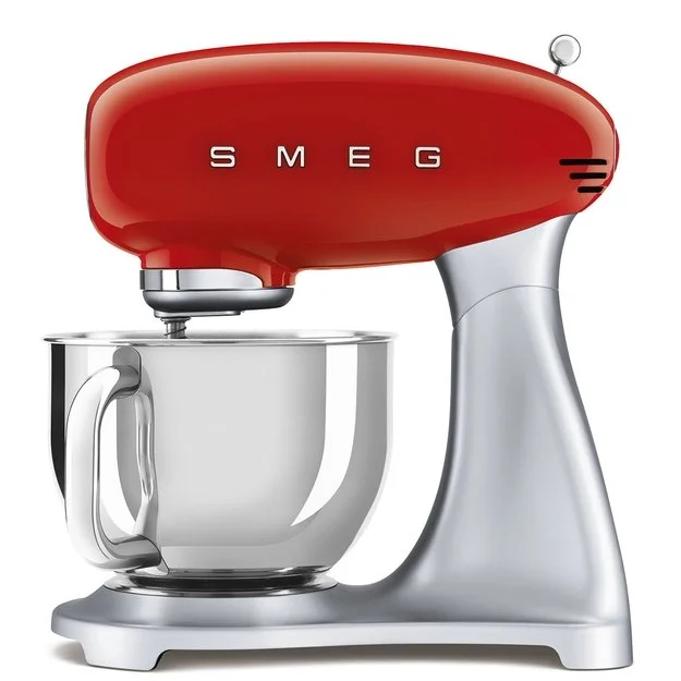 Планетарный миксер Smeg SMF02RDEU купить в Москве с доставкой
