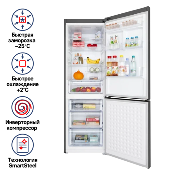 Холодильник Maunfeld MFF187NFIS10 купить в Москве
