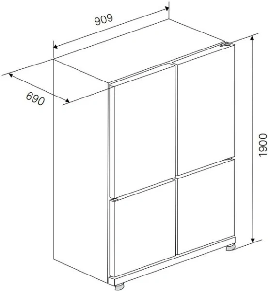 Холодильник Kuppersbusch FKG 9850.0 E купить в Москве
