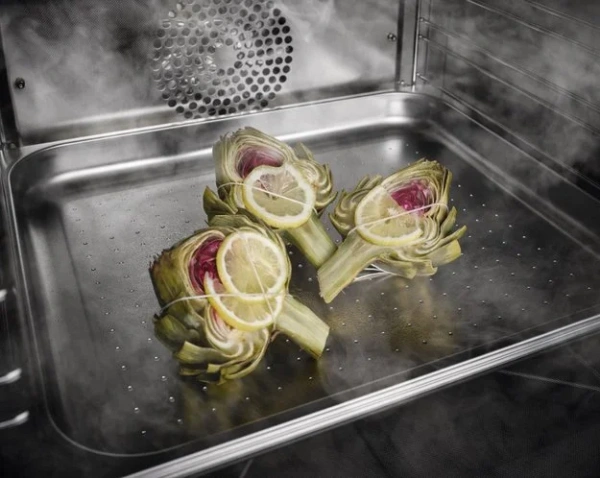 Встраиваемая пароварка Miele DGC 7440 HCX PRO OBSW купить в Москве